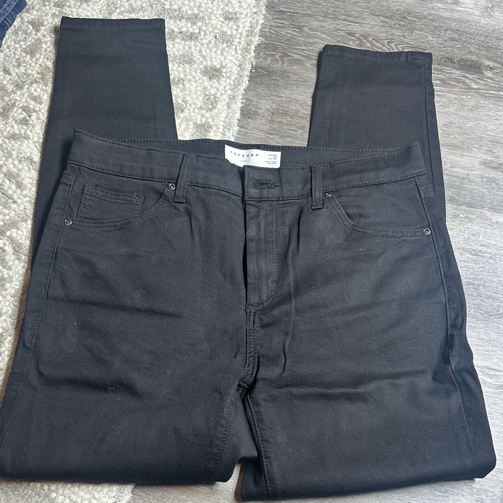 Topshop Women's Black Jeggings